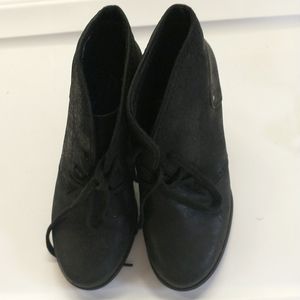 Clark's black ankle boot